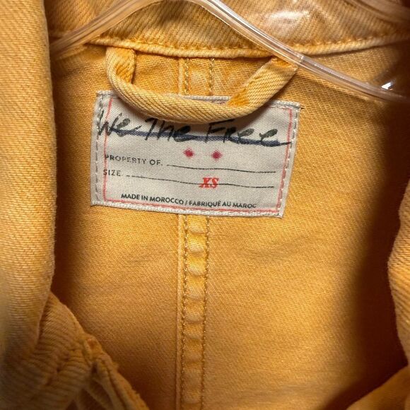 NWOT Free People We the Free Avery Denim Jacket in Cashmere - Picture 7 of 7